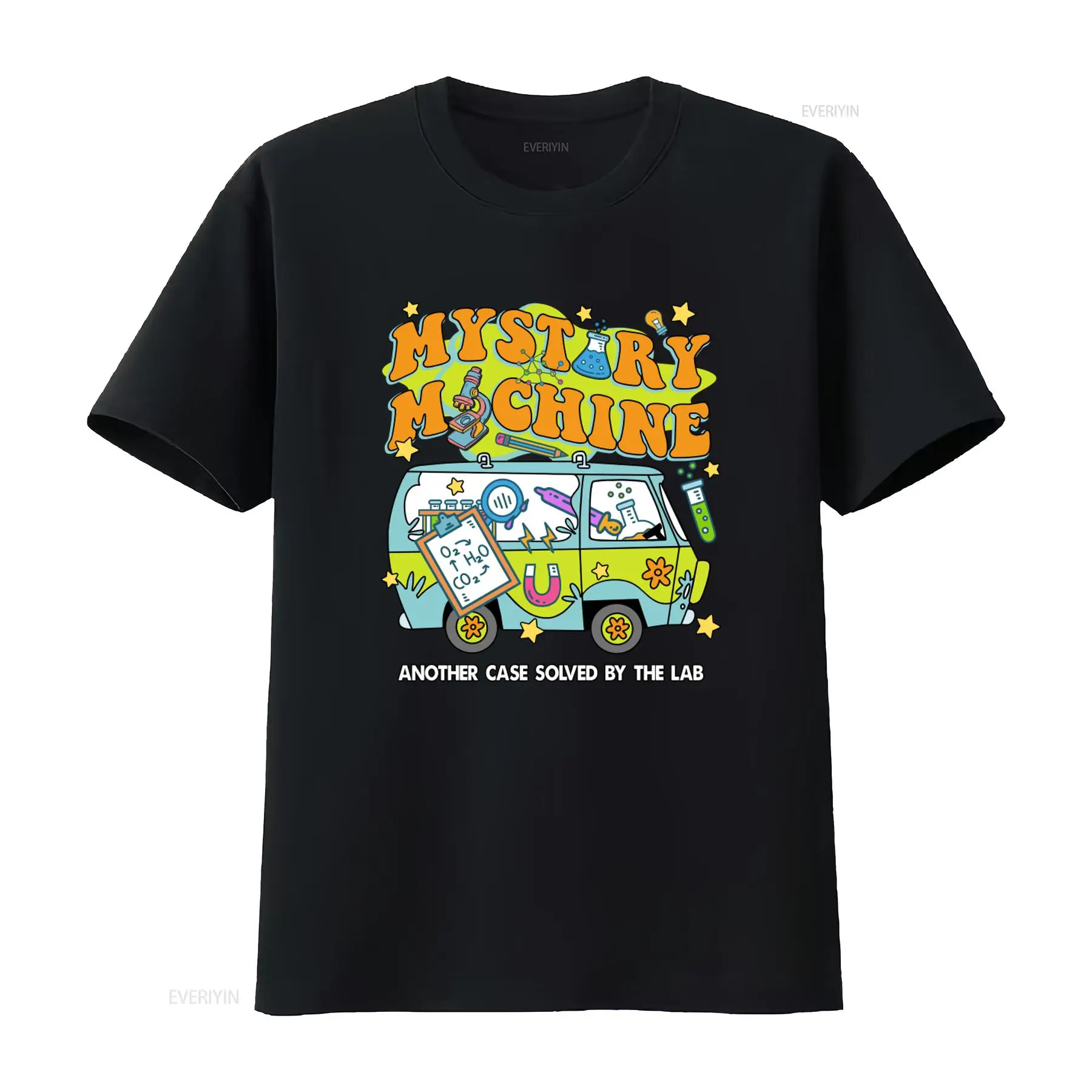 Medical Lab Design - T-shirt Mystery Machine Science Lab pour