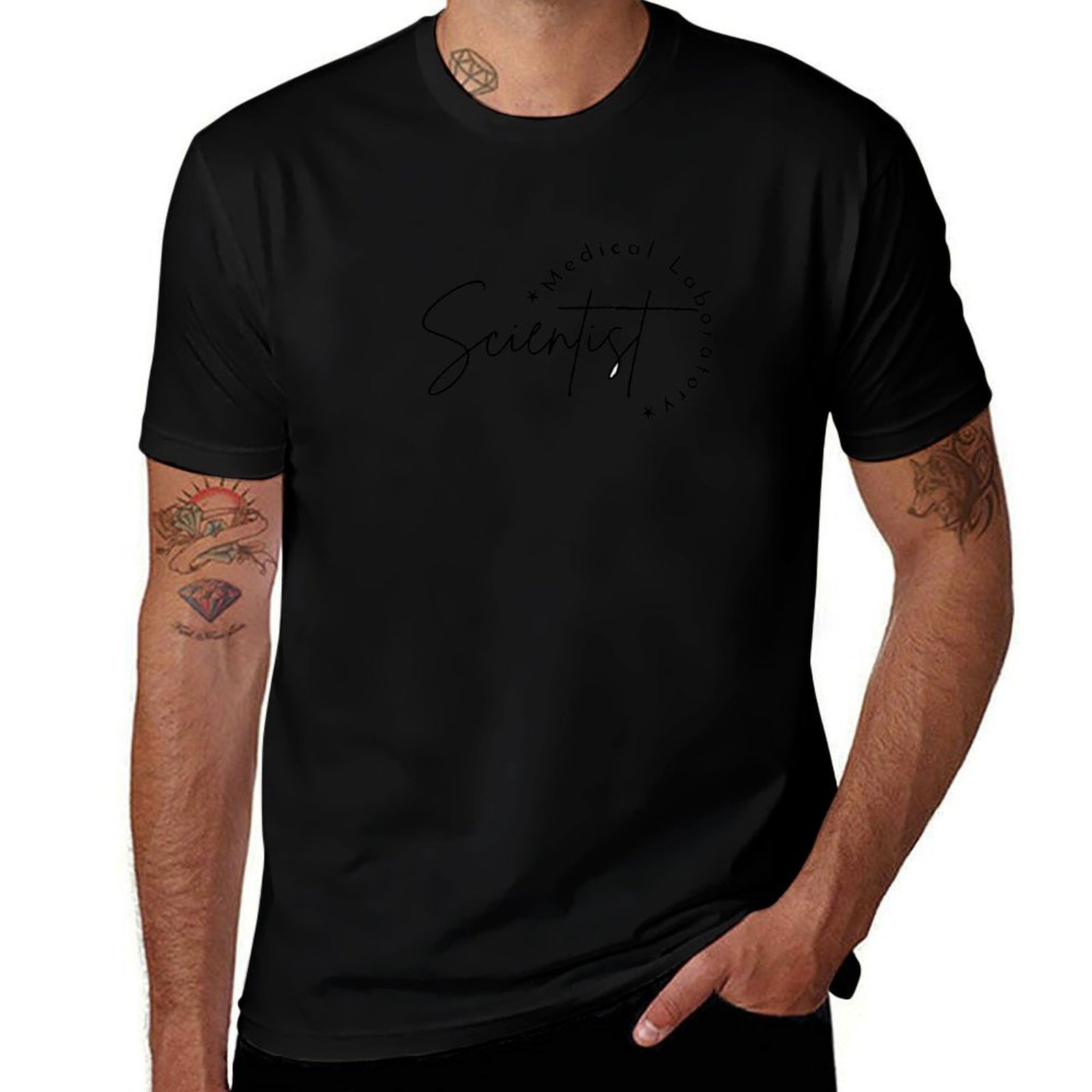 T-shirt en coton basique anti- - Medical Lab Design avis et prix