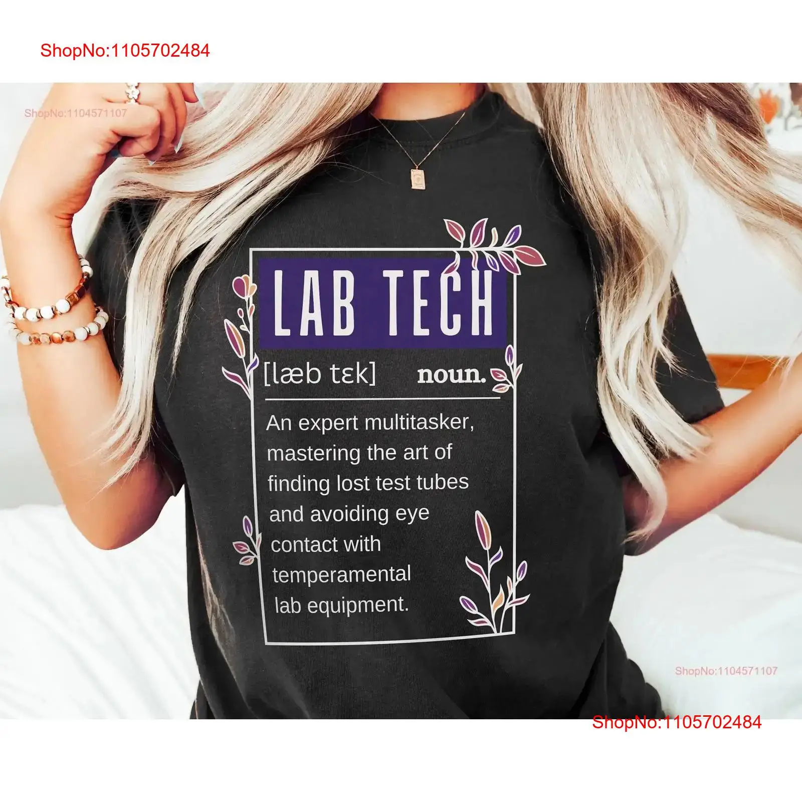 T-shirt drôle pour technicien  - Medical Lab Design avis et prix
